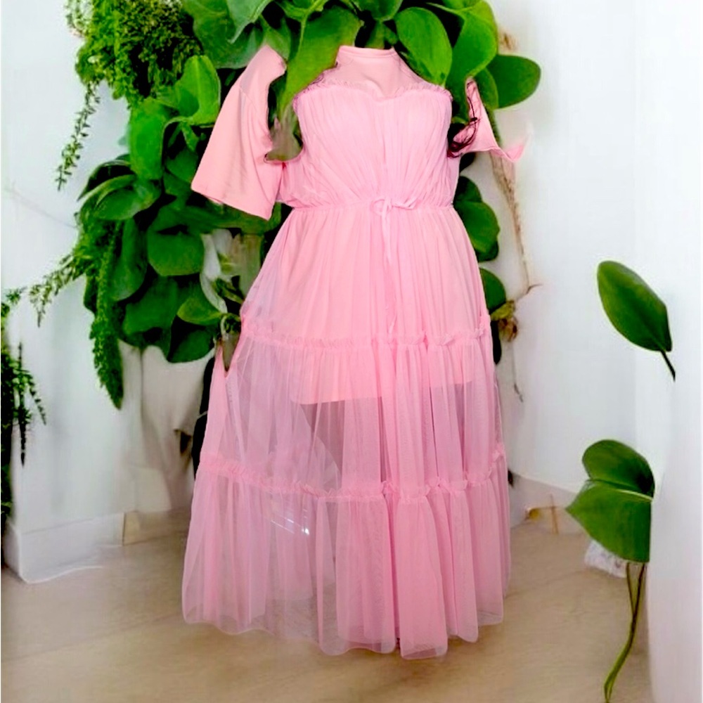 Elegant Pink Dress
